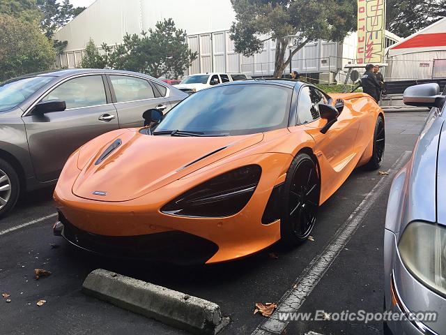Mclaren 720S spotted in Carmel, California
