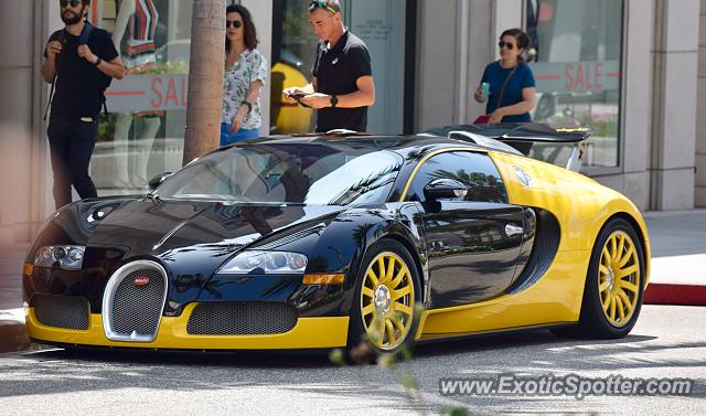 Bugatti Veyron spotted in Beverly Hills, California
