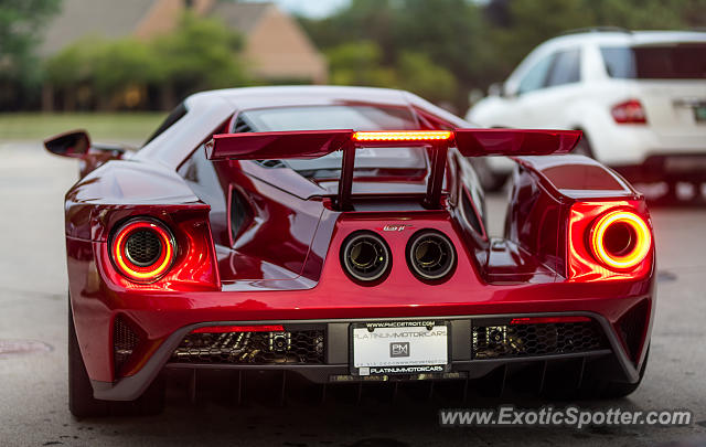 Ford GT spotted in Birmingham, Michigan