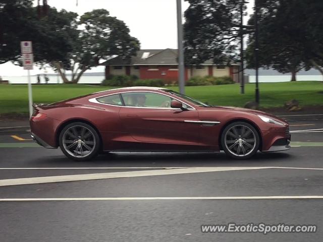 Aston Martin Vanquish spotted in Auckland, New Zealand
