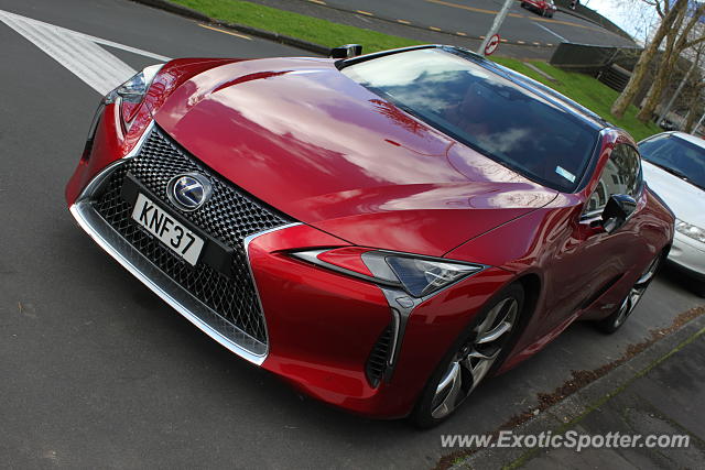 Lexus LC 500 spotted in Auckland, New Zealand
