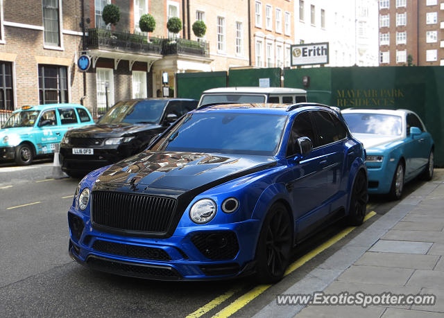 Bentley Bentayga spotted in London, United Kingdom