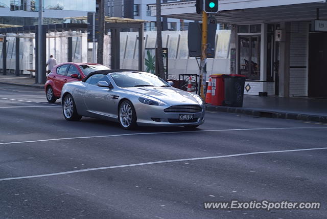 Aston Martin DB9 spotted in Auckland, New Zealand
