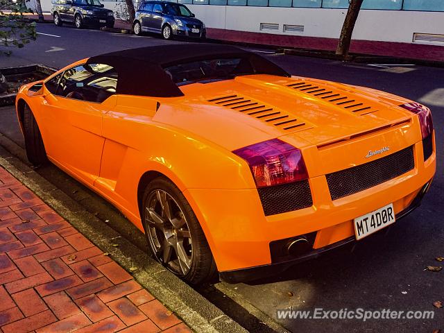 Lamborghini Gallardo spotted in Auckland, New Zealand