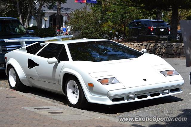 Lamborghini Countach spotted in Carmel, California