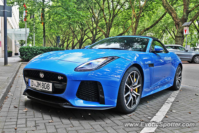 Jaguar F-Type spotted in Düsseldorf, Germany