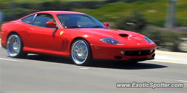 Ferrari 550 spotted in San Diego, California