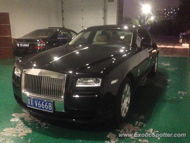 Rolls-Royce Ghost spotted in Guangzhou, China
