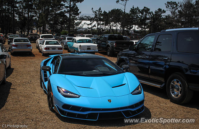 Lamborghini Centenario spotted in Pebble Beach, California