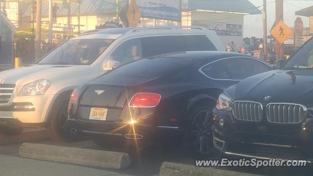 Bentley Continental spotted in Point pleasant, New Jersey