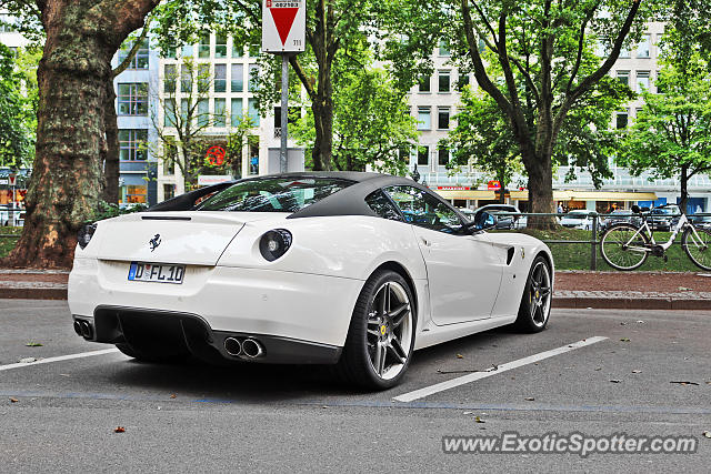 Ferrari 599GTB spotted in Düsseldorf, Germany
