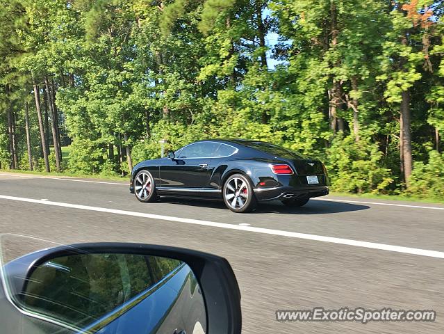 Bentley Continental spotted in Richburg, South Carolina