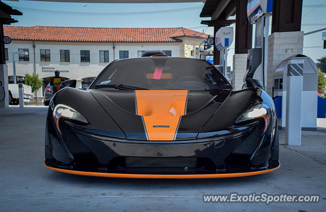 Mclaren P1 spotted in Monterey, California