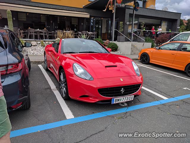 Ferrari California spotted in Velden, Austria