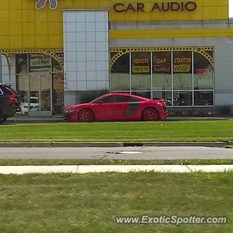 Audi R8 spotted in Grand Rapids, Michigan