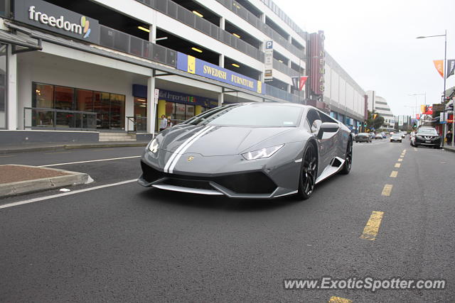 Lamborghini Huracan spotted in Auckland, New Zealand