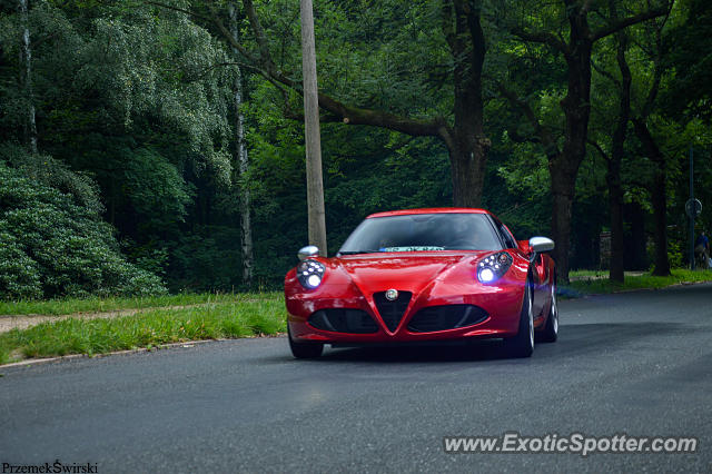 Alfa Romeo 4C spotted in Gorlitz, Germany