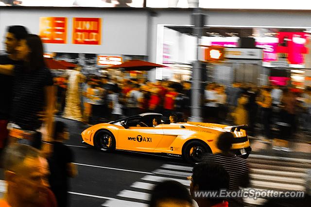 Lamborghini Gallardo spotted in Manhattan, New York