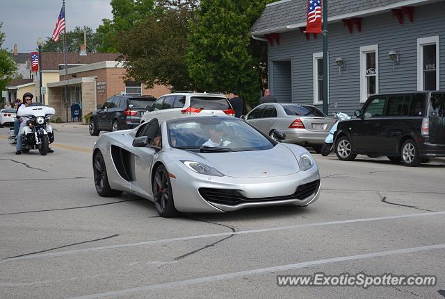 Mclaren MP4-12C spotted in Elkhart Lake, Wisconsin