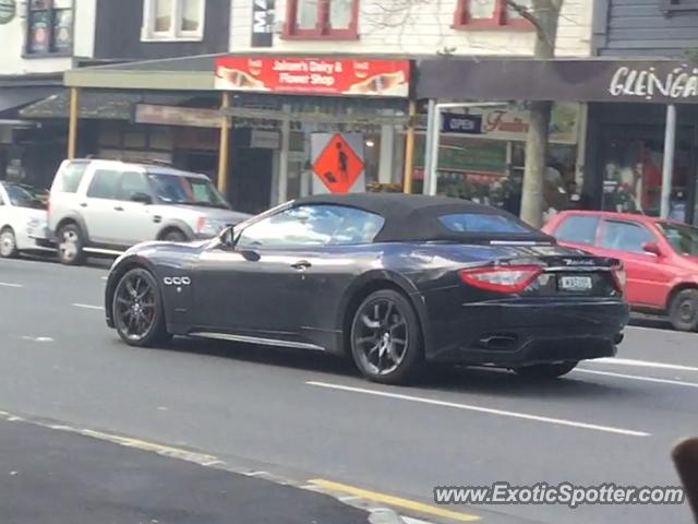 Maserati GranCabrio spotted in Auckland, New Zealand