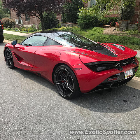 Mclaren 720S spotted in Gaithersburg, Maryland