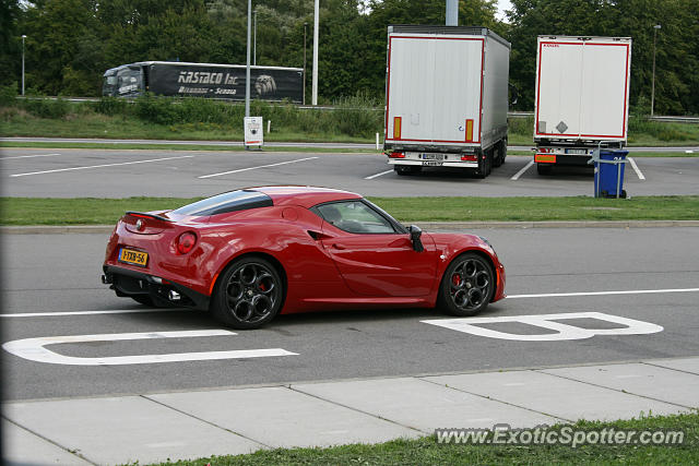 Alfa Romeo 4C spotted in Heverlee, Belgium