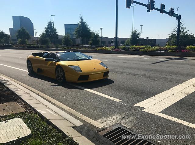 Lamborghini Murcielago spotted in Buckhead, Georgia