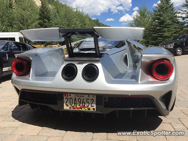 Ford GT spotted in Park City, Utah