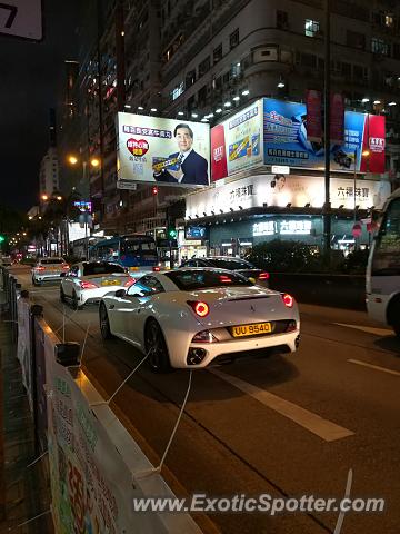 Ferrari California spotted in Hong Kong, China