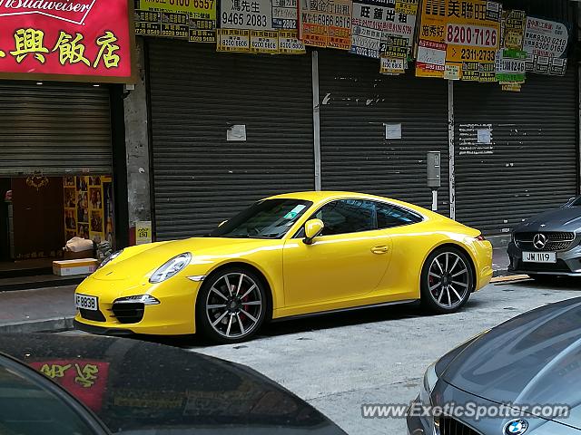 Porsche 911 spotted in Hong Kong, China