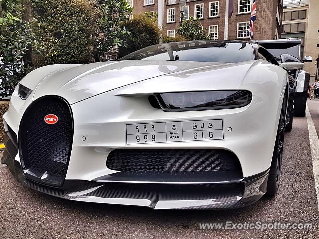 Bugatti Chiron spotted in London, United Kingdom