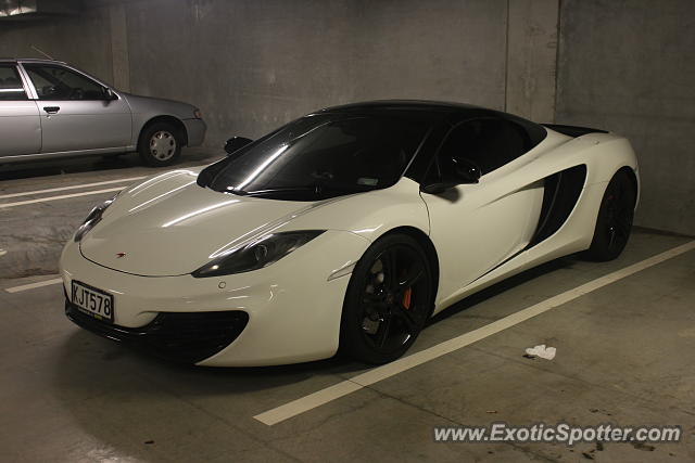Mclaren MP4-12C spotted in Auckland, New Zealand