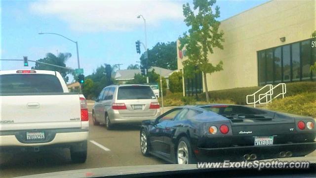 Lamborghini Diablo spotted in San Diego, California
