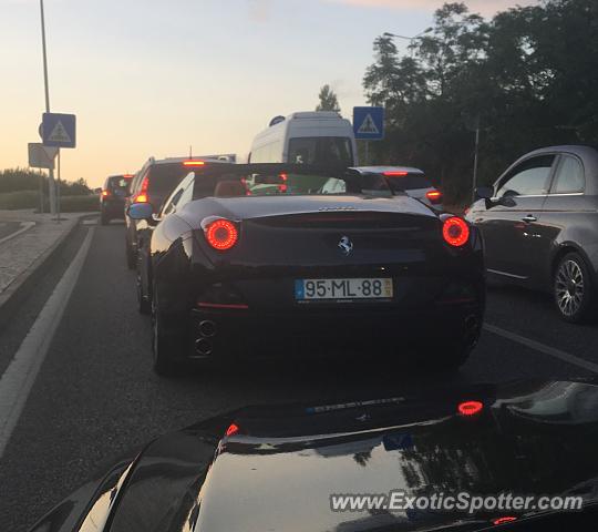 Ferrari California spotted in Carcavelos, Portugal