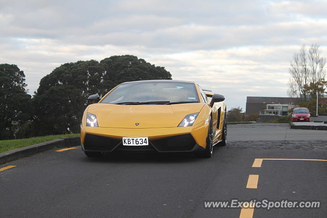 Lamborghini Gallardo spotted in Auckland, New Zealand