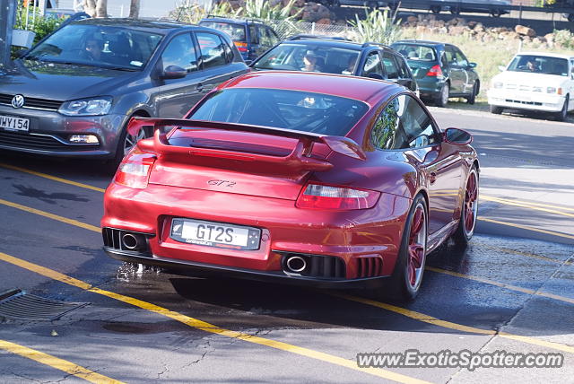 Porsche 911 GT2 spotted in Auckland, New Zealand