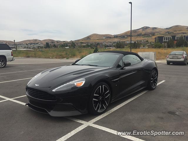 Aston Martin Vanquish spotted in Alpine, Utah