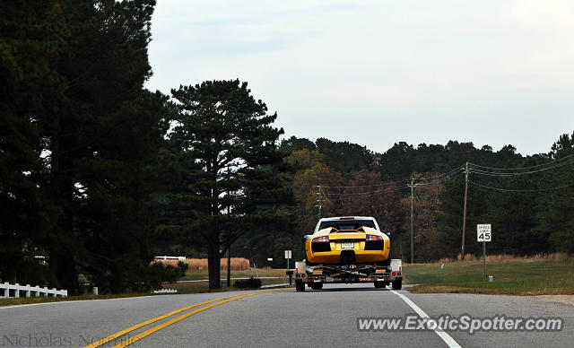 Lamborghini Murcielago spotted in Raleigh, North Carolina