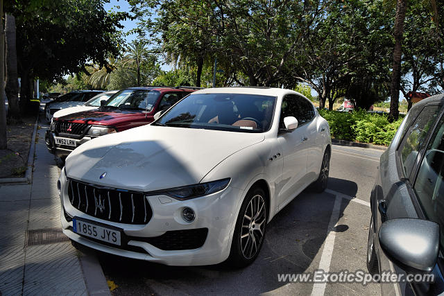 Maserati Levante spotted in San Pedro, Spain