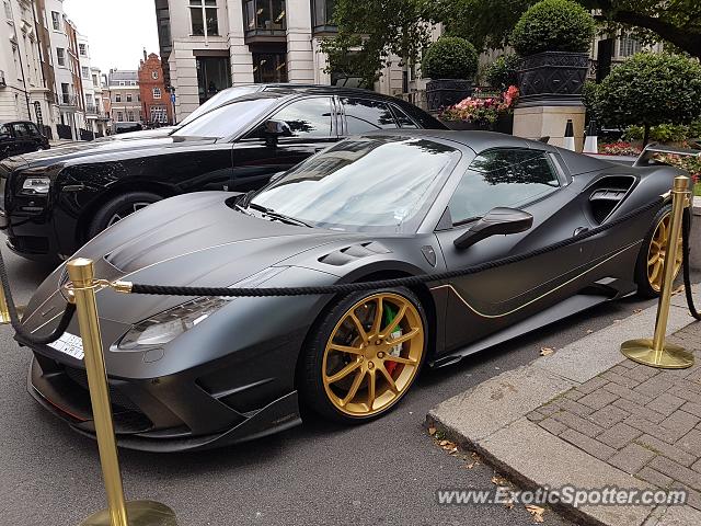 Ferrari 488 GTB spotted in London, United Kingdom