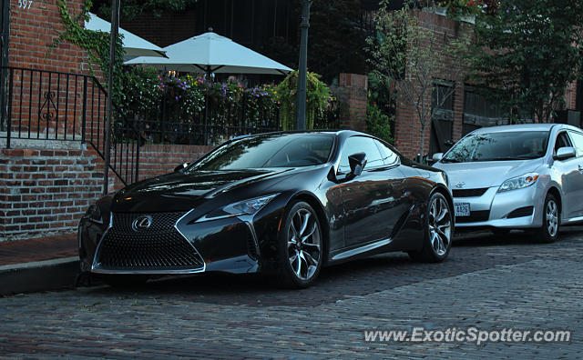 Lexus LC 500 spotted in Columbus, Ohio