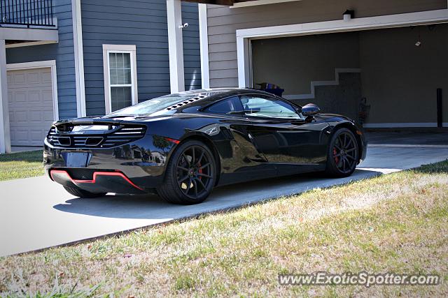 Mclaren MP4-12C spotted in Bloomington, Indiana