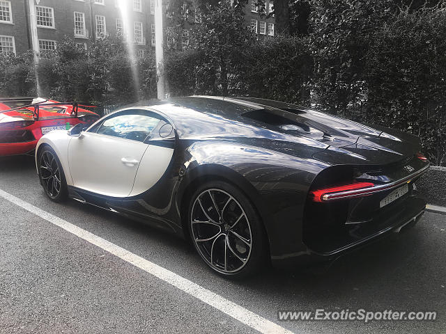 Bugatti Chiron spotted in London, United Kingdom