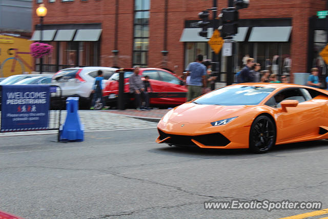 Lamborghini Huracan spotted in Georgetown, Virginia