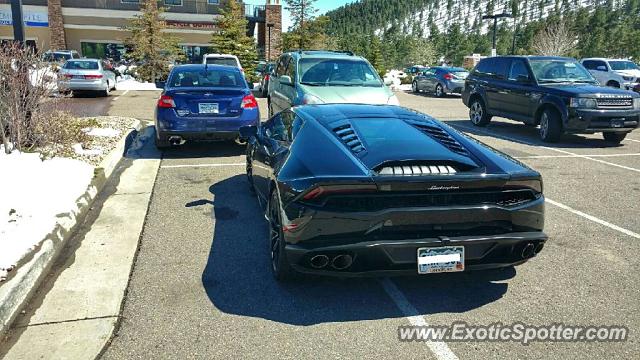 Lamborghini Huracan spotted in Vail, Colorado