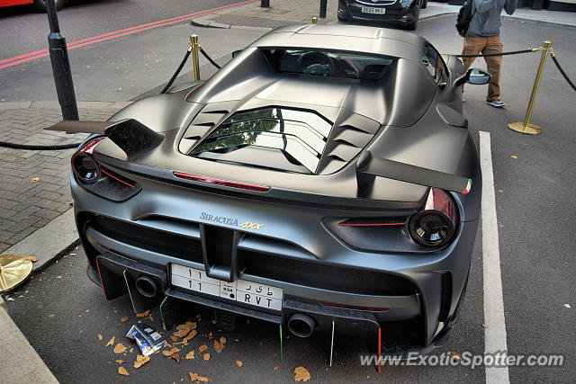 Ferrari 488 GTB spotted in London, United Kingdom