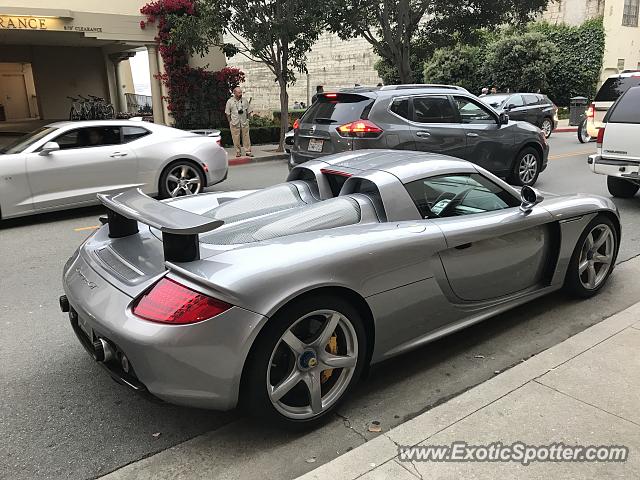 Porsche Carrera GT spotted in Monterey, California
