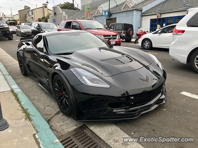 Chevrolet Corvette Z06 spotted in Monterey, California