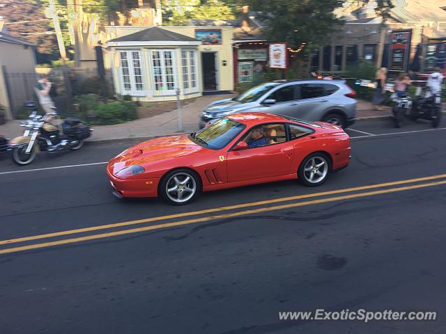 Ferrari 550 spotted in New Hope, Pennsylvania