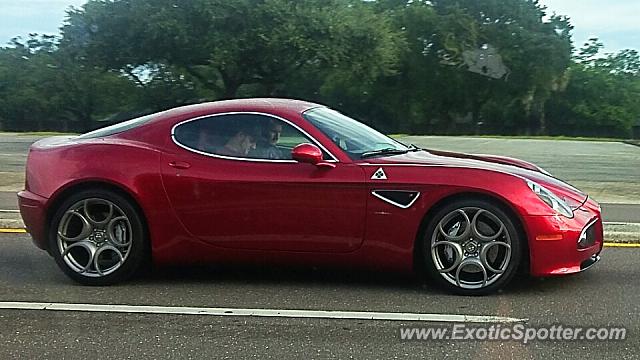 Alfa Romeo 8C spotted in Tampa, Florida